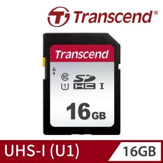 【Transcend 創見】SDC300S SDHC UHS-I U1 16GB 記憶卡(TS16GSDC300S 新舊包裝隨機出貨)