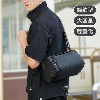 【RH】簡約側背拉鍊立體方包(大容量/多用途/簡單好用好裝)