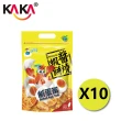 【KAKA】醬烤海鮮餅乾 老姜釣系列 10入組 好友分享包(團購美食/餅乾/洋芋片/醬烤/蝦餅)