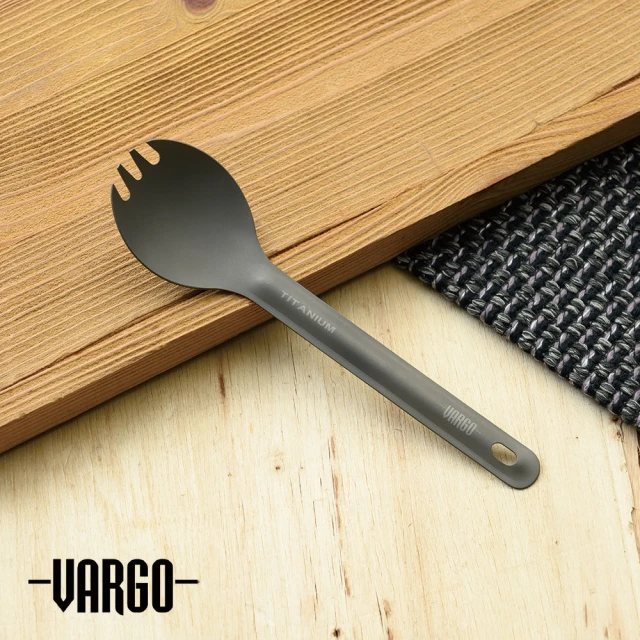 Vargo Titanium Spork ULV 超輕量純鈦湯叉 鈦金色 #T212