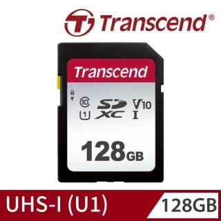 【Transcend 創見】SDC300S SDXC UHS-I U1 128GB 記憶卡(TS128GSDC300S 新舊包裝隨機出貨)