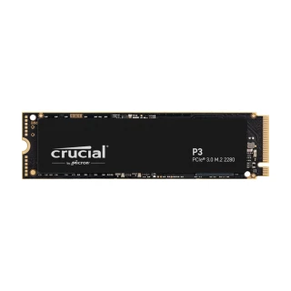 【Crucial 美光】P3 2TB M.2 2280 PCIe 3.0 ssd固態硬碟 讀 3500M 寫 3000M(CT2000P3SSD8)