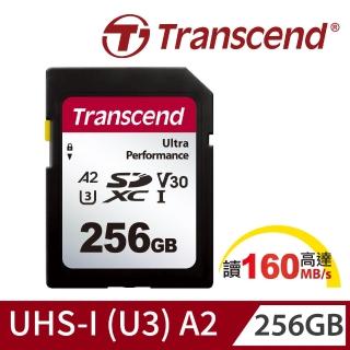 【Transcend 創見】SDC340S SDXC UHS-I U3 V30/A2 256GB 記憶卡(TS256GSDC340S 新舊包裝隨機出貨)
