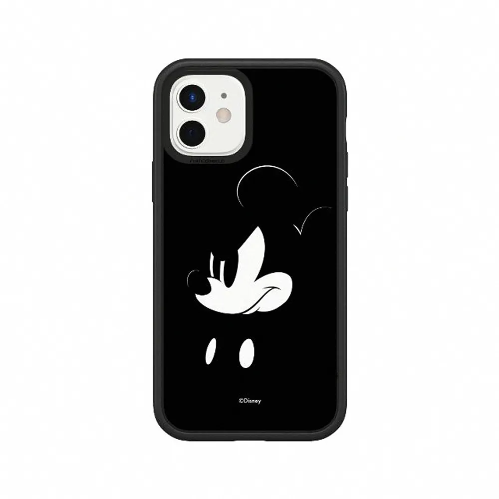 【RHINOSHIELD 犀牛盾】iPhone 14/Plus/14 Pro/Max Mod NX邊框背蓋手機殼/米奇系列-米奇黑設計(迪士尼)