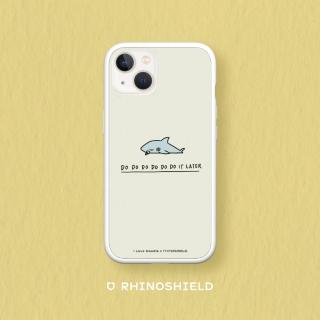 【RHINOSHIELD 犀牛盾】iPhone 14/Plus/14 Pro/Max Mod NX手機殼/I Love Doodle-鯊魚(I Love Doodle)