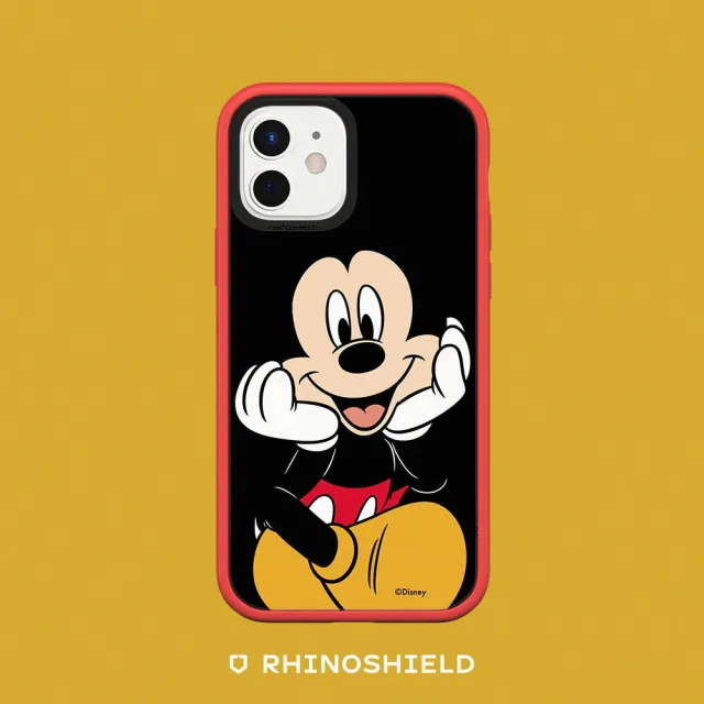 【RHINOSHIELD 犀牛盾】iPhone 14/Plus/14 Pro/Max Mod NX邊框背蓋手機殼/米奇系列-米奇看著你(迪士尼)
