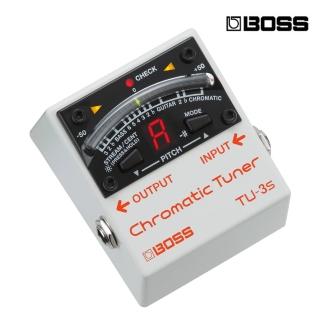 【BOSS】Chromatic Tuner半音階調音器 TU-3S(支援七絃吉他/六弦貝斯)