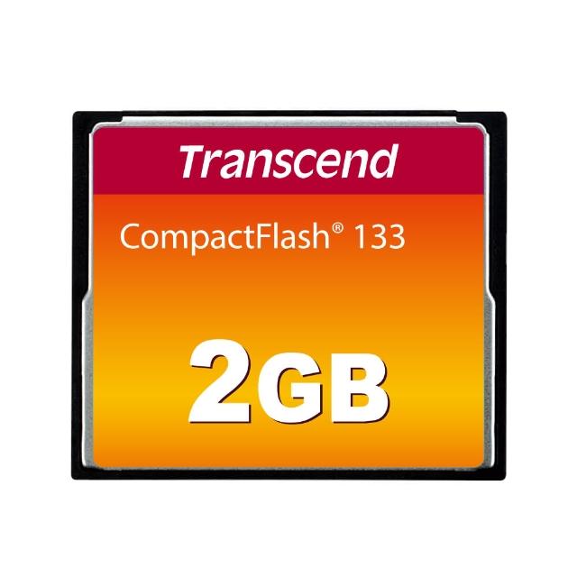 【Transcend 創見】133X CF 2GB 記憶卡(TS2GCF133 新舊包裝隨機出貨)
