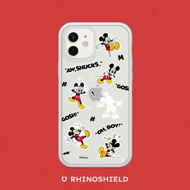 【RHINOSHIELD 犀牛盾】iPhone 14/Plus/14 Pro/Max Mod NX邊框背蓋手機殼/米奇系列-嘿嘿米奇(迪士尼)