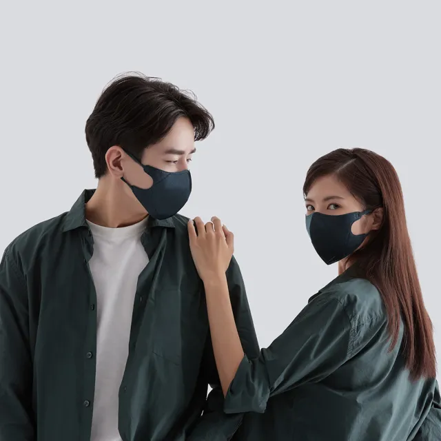 【藍鷹牌】摩登款 N95醫用立體型成人口罩4盒 三色綜合款 30片/盒(深海藍、碧湖綠、時尚黑)