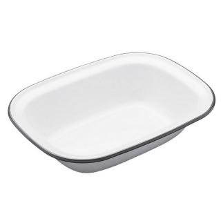 【KitchenCraft】長方琺瑯烤盤 22cm / 烘焙烤盤
