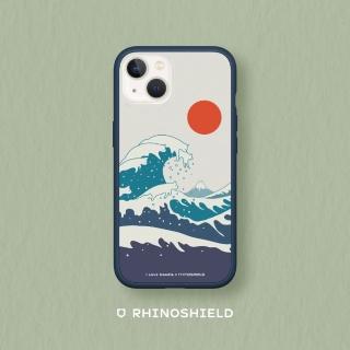 【RHINOSHIELD 犀牛盾】iPhone 14/Plus/14 Pro/Max Mod NX手機殼/I Love Doodle-貓咪海浪(I Love Doodle)