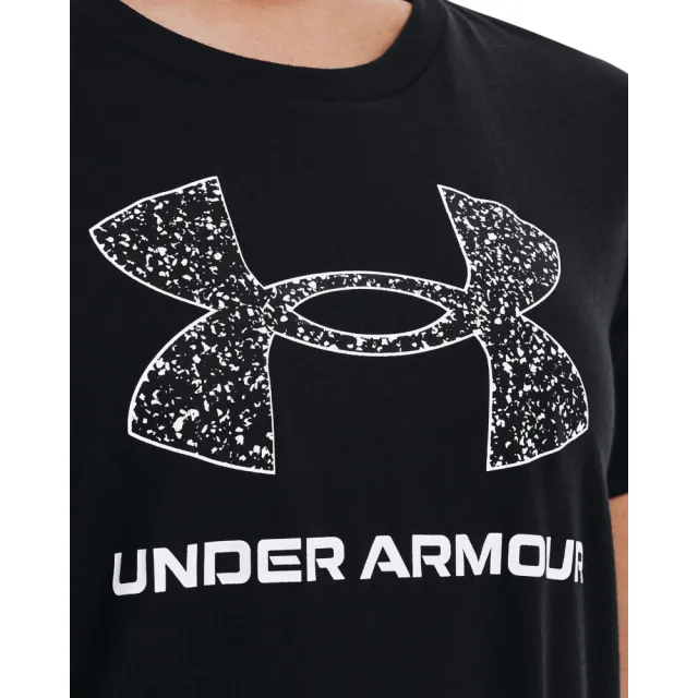 【UNDER ARMOUR】UA 女 TRAINING GRAPHIC 短袖T-Shirt _1356305-003(黑)