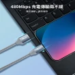 【Apone】USB A to Lightning 傳輸充電線 2米 太空灰(APC-AL20G)