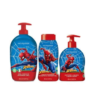 【Naturaverde BIO】自然之綠-蜘蛛人燕麥保濕洗髮沐浴三件組(四歲以上適用/平行輸入)