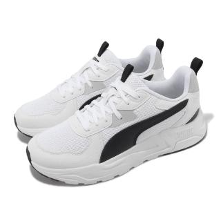 【PUMA】慢跑鞋 Trinity Lite 男鞋 女鞋 白 黑 復古 緩衝 運動鞋 路跑(38929202)