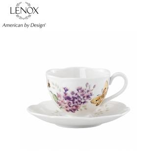 【LENOX】蝶彩繽紛茶杯組-小黃蝶-237ml(居禮名店獨家代理)