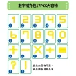 【韓國 Plafarm】積木教玩具-數字17PCS補充包(認知學習 益智積木 拼圖 多色可選)