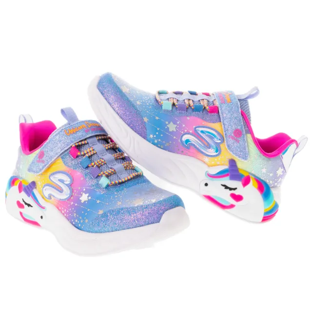 【SKECHERS】女童鞋系列 燈鞋 UNICORN DREAMS(302311LBLMT)