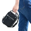 【FENDI 芬迪】限定款經典行李箱造型滿版F拼接迷你手提兩用包(黑)