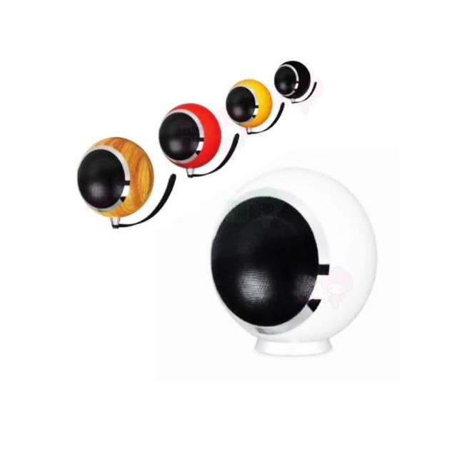 【KARMEN】A-8 桌放型喇叭(白色 單支裝 造型喇叭 可桌放、可壁掛)