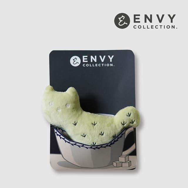 【ENVY COLLECTION】貓草玩具仙人掌系列-品茶師瑞克(逗貓神器 解壓 貓玩具 貓薄荷)