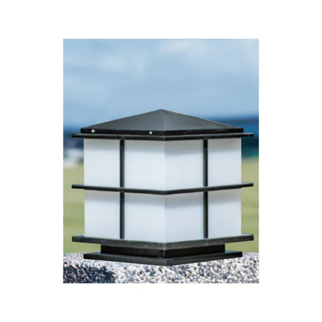 【大巨光】台製 戶外門柱燈_E27/LED(LW-11-5459)