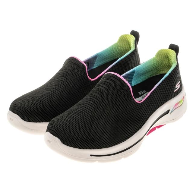 【SKECHERS】女鞋 健走系列 GO WALK ARCH FIT 寬楦款(124867WBKHP)