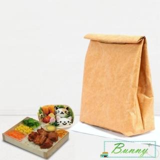 【Bunny】文青風杜邦紙保鮮袋牛皮紙保溫便當袋野餐袋