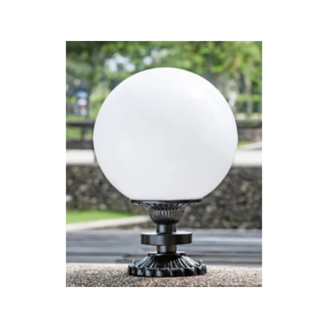 【大巨光】台製 戶外門柱燈_E27/LED(LW-11-546B)