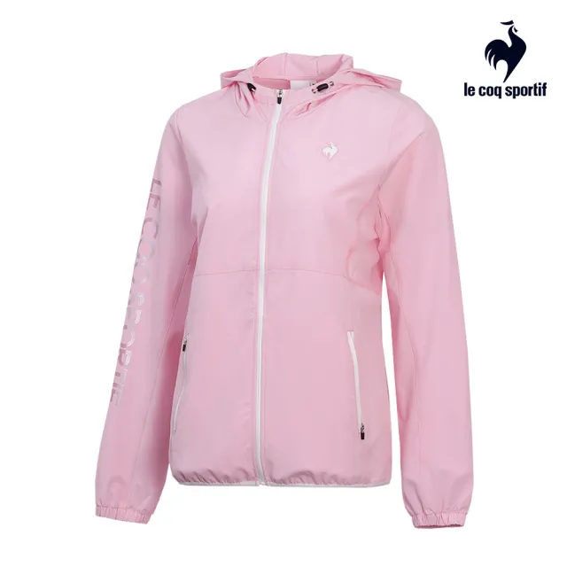 【LE COQ SPORTIF 公雞】四面彈運動Training防風外套 男女-3色-LWR61661_LWR62661