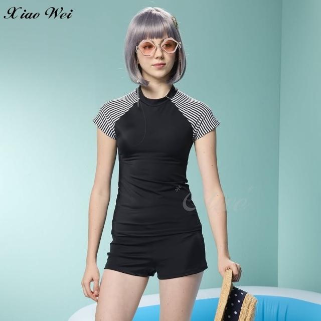 【SARLEE 沙麗】流行大女二件式短袖泳裝(NO.231038)