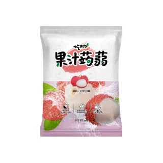 【吃果籽】荔枝果汁蒟蒻240g(12入/包)