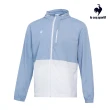 【LE COQ SPORTIF 公雞】抗UV、防潑水運動Training防風外套 男女-3色-LWR61602_LWR62602