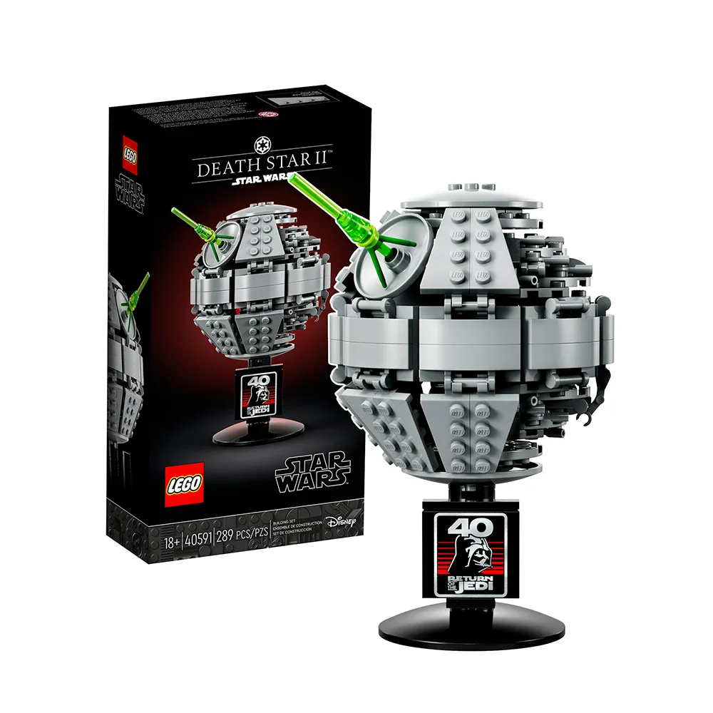 【LEGO 樂高】積木 星際大戰 Death Star ll 死星 小死星 40591(代理版)