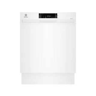 【Electrolux 伊萊克斯】新橫濱住戶專屬 - 極淨呵護 300 系列半嵌式洗碗機 60cm/13人份(KEE47200IW)