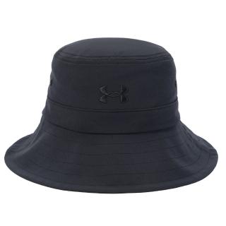 【UNDER ARMOUR】UA 女 寬邊休閒帽 1377793-001(黑)