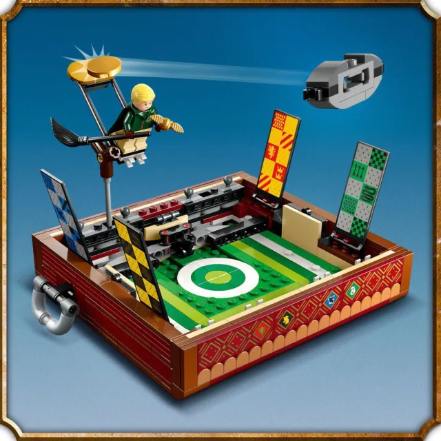 【LEGO 樂高】哈利波特系列 76416 Quidditch Trunk(魁地奇 行李箱 魔法)