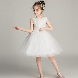 【Baby 童衣】洋裝 大蝴蝶結紗紗裙畢業禮服 花童 全家福88984(共２色)