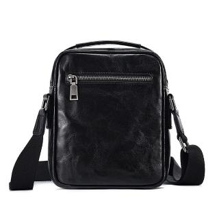 【巴黎精品】現貨+預購 側揹包真皮單肩包(潮流摩登休閒百搭男包包v1af56)