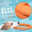 寵物可浮水耐咬拉環飛盤(漂浮球 拔河 拉力環 訓練玩具 彈力 磨牙 潔牙骨 互動益智 狗狗 寵物用品)