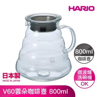 【HARIO】V60雲朵咖啡壺 800ml(XGS-80TB)