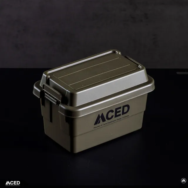 MCED】迷你二代軍箱收納盒(迷你收納箱軍風收納箱調味料收納盒耐壓收納