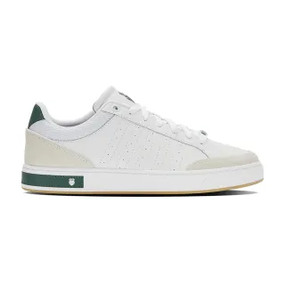 【K-SWISS】時尚運動鞋 Court Block-男-白/綠(07411-904)