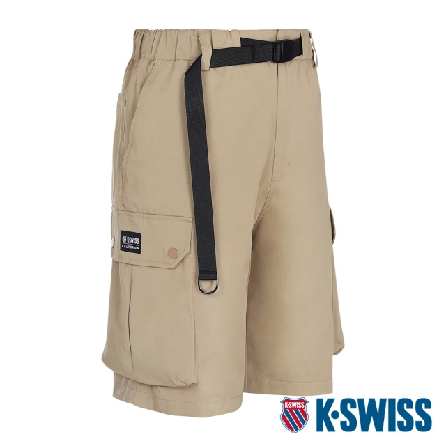 K-SWISS 工裝短褲 Cargo Pants-男-卡其(108046-224)