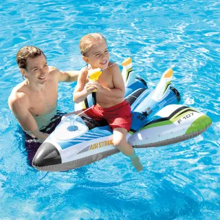 【INTEX】水槍飛機座騎117*117cm-2色可選(57536NP)