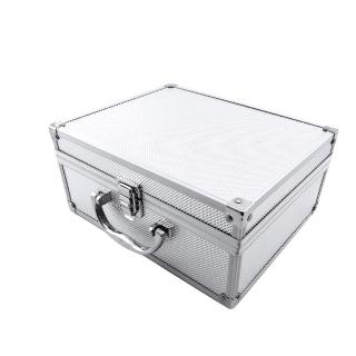 【HOME+】大箱子 手感立體 手提工具箱 展示用箱子 手提收納盒 851-ABL(12吋大鋁箱 工具收納 儲物箱)