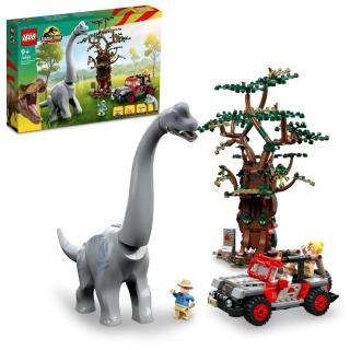 【LEGO 樂高】侏羅紀世界系列 76960 Brachiosaurus Discovery(恐龍 玩具積木 禮物)