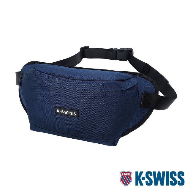 【K-SWISS】運動休閒腰包 Fanny Pack Small-藍(BG261-400)