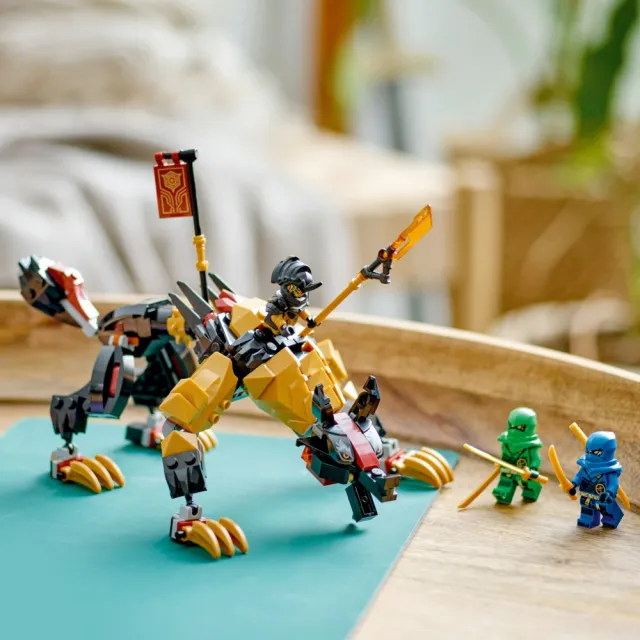 【LEGO 樂高】旋風忍者系列 71790 帝國屠龍獵人獵犬(忍者積木 兒童玩具)